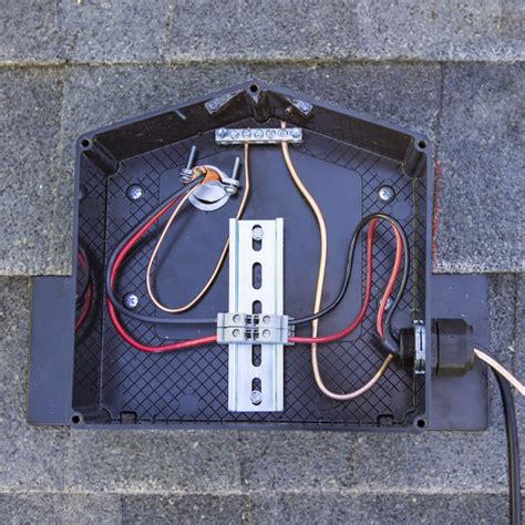 junction box shingles|EZ Solar JB.